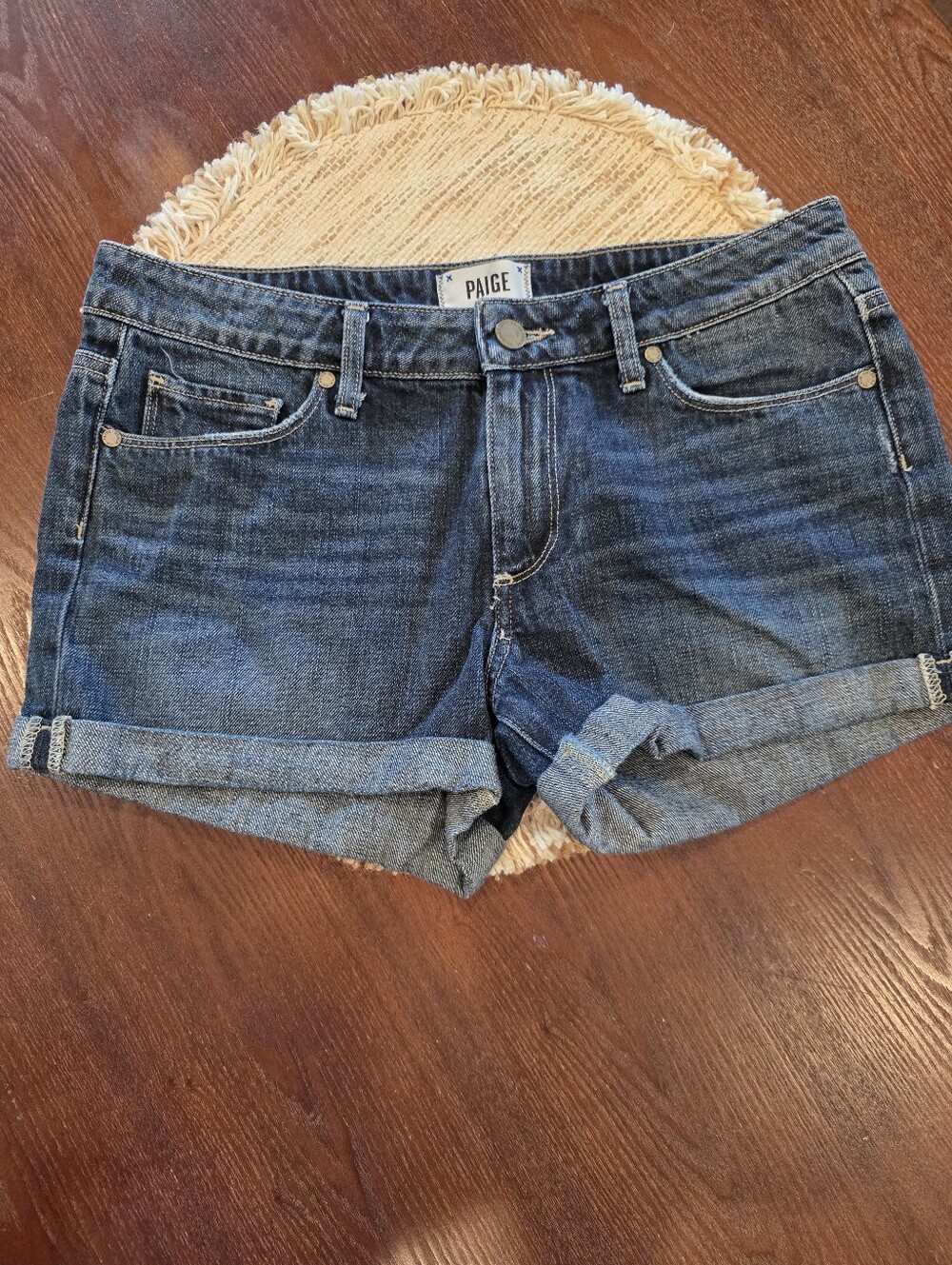 Paige Denim Women Junior Jimmy Jimmy Jean Shorts Size 27